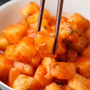 DIY깍두기 김치 깍두기절임4KG+양념1KG